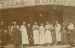 Lyon : Carte Photo Magasin Dherbey  Rue Du Chariot D´or - Lyon 4