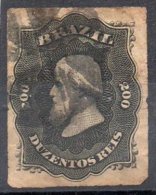 Brésil ; Brazil ;1876 ; N°Y : 35 ; Ob ; " Pedro II " ; Cote Y: 9.00 E. - Gebraucht