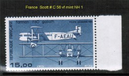 FRANCE   Scott  # C 56**  VF MINT NH - 1960-.... Mint/hinged