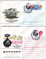 North Convoy Dervish 91 - 2 Envelopes - Barcos Polares Y Rompehielos