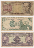 VENEZUELA   Lot 2 Billets,  BOLIVIE 1 Billet - Altri – America