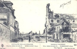 PICARDIE - 60 - OISE - RIBECOURT - L'église Guerre 14-18 - Ribecourt Dreslincourt