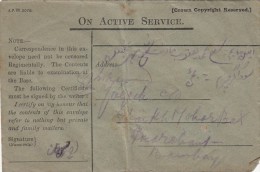 INDE  ON ACTIVE SERVICE BOMBAY  /4907 - Other & Unclassified