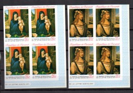 1971 La Lettre écrite,  464 / 469 ND ** Blocs De 4, Cote 36 € - Unused Stamps
