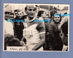 Photo Ancienne - PLANCY ( Aube ) - Arrivée D'un Vainqueur D'une Course - équipe Cretet Thomson - Cycliste - Ciclismo