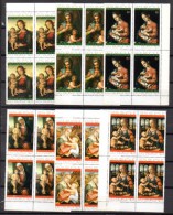 Noël **  PA, Dentelé, ND, Paire ND, Bloc De 4,  Cote 33,25 - Unused Stamps