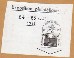 Exposition Philatélique Journée Du Timbre Auvelas 1803 - Cartas & Documentos