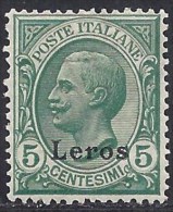 ITALY EGEO 1912 LEROS Nº 2 - Aegean (Lero)