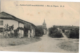 Carte Postale Ancienne De PASSAVANT - Pargny Sur Saulx