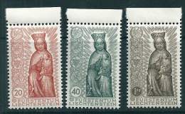 Liechtenstein 1954 SG 327-9 MNH - Ongebruikt