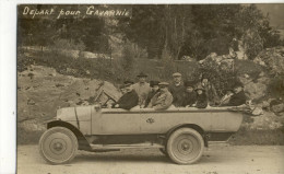 CPA   (AUTO) Depart Pour Gavarvie (carte Photo) - Bus & Autocars