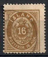 Islande Island. 1876. N° 9 . Oblit. - Usati