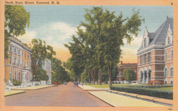 Concord New Hampshire - North State Street - Unused - VG Condition - Concord