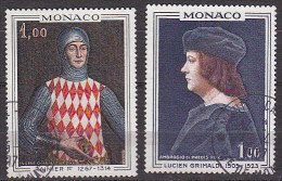 Q6797 - MONACO Yv N°734/35 - Oblitérés