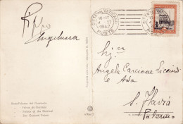 CITTA' DEL VATICANO  4.2.1942  /   ITALIA  - Card _ Cartolina  - Cent. 20 Isolato - Lettres & Documents