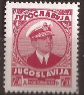 1935  315-19  JUGOSLAVIJA KOENIG ALEXANDAR ADMIRALSUNIFORM  MNH - Neufs