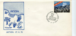 Greece- Greek Commemorative Cover W/ " 'Elikeia' Panaigialeios Feast" [Aigion 27.6.1976] Postmark - Postembleem & Poststempel