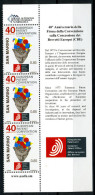 2013 - SAN MARINO - SAINT-MARIN -  40° Anniv Dalla Firma Della Convenzione Brevetti -   NH - (**) - New Mint - Oblitérés