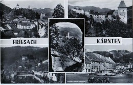 AK KÄRNTEN FRIESACH OLD POSTCARD 1962 - Friesach