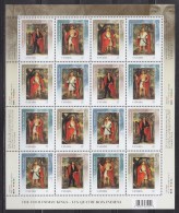 = Bloc Canada Les Quatre Rois Indiens, Neuf 16 Timbres, à 57 Type Gommé - Blocks & Kleinbögen