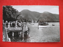 TEGERNSEE Landeplatz;MAX JOSEF BOAT?;RUDOLF DIESEL STAMP - Tegernsee