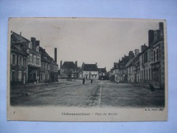 Ma Réf: 78-5-3.                 CHATEAUMEILLANT                      Place Du Marché. - Châteaumeillant