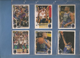 LOT DE 6 CARTES BASKETBALL   Série C/F - Autres & Non Classés