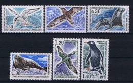 TAAF: Yv Nr 55-60 MNH/**, 1976 - Ungebraucht