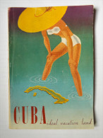 PLAQUETTE - CUBA IDEAL VACATION LAND TOURIST  - 1951/ 52 - 96 PAGES - NOMBREUSES PHOTOGRAPHIES NOIR ET BLANC - CARTE - South America