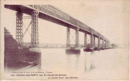 33 - GIRONDE - Cubzac Les Ponts - Le Grand Pont Des Piétons - - Cubzac-les-Ponts