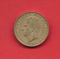 SPAIN 1983, Circulated Coin, 10 Pesetas, Copper Nickel,  Km 827, C1731 - 10 Pesetas