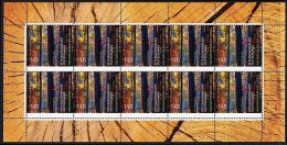 !a! GERMANY 2014 Mi. 3052 MNH SHEET(10) -UNESCO World Heritage: Old Beech Groves In Germany - 2011-2020
