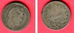 LOUIS PHILIPPE  1 FRANC 1846 A   TB 24 - 1 Franc