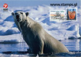 GREENLAND / GROENLAND (2003-2004) - Polar Bear, Ours Polaire (1472) - Storia Postale