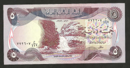 [NC] IRAQ -CENTRAL BANK Of IRAQ -  5 DINARS (1982) - Irak