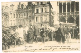 "Bruxelles / Brussels - Marché Aux Fleurs Sur La Grand'Place" - Märkte