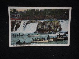 Salmon Fishing At Willamette Falls ( Vers 1900 - 1910 ) - Otros & Sin Clasificación