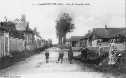 SAINTE-GENEVIEVE RUE DU CAMP-DU-PUITS ENFANTS ANIMEE - Sainte-Geneviève