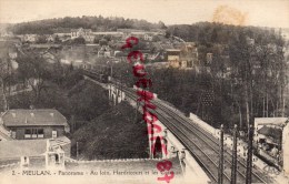 78 - MEULAN - PANORAMA  AU LOIN HARDRICOURT ET LES COTEAUX - Meulan