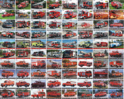 A04380 China Phone Cards Fire Engine Puzzle 320pcs - Firemen