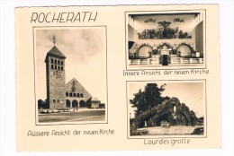 B4854    ROCHERATH : Lourdesgrotte / Neuen Kirche - Bullange - Büllingen