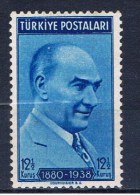 TR Türkei 1939 Mi 1059 Atatürk - Neufs