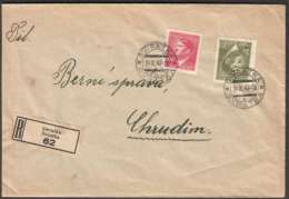 BuM0857 - Böhmen Und Mähren (1942) Swratka - Svratka (R-letter) Tariff: 4,20K (stamp: Adolf Hitler) - Cartas & Documentos