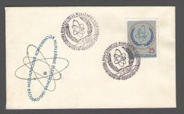 YUGOSLAVIA JUGOSLAVIJA FDC 1961 MEDNARODNA KONFERENCA NUKLEARNE ELEKTRONIKE NUCLEAR ELECTRONIC  PREMIER JOUR - FDC