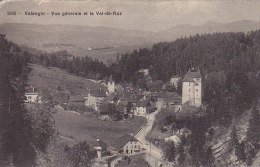 VALANGIN .... VUE GENERALE ET LE VAL DE RUZ - Valangin