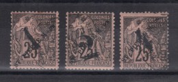 SPM N° 45 à 47  Obl. - Used Stamps