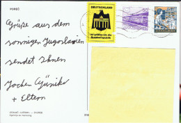 YU Jugoslawien 1986 1988 Mi 2175 2281 Postkarte Porec - Covers & Documents