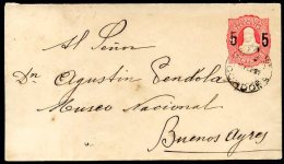 ARGENTINA CORDOBA CITY? TO BUENOS AIRES Postal Stationery 1891 VF - Ganzsachen