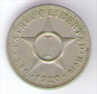 CUBA 1 CENTAVO 1920 - Cuba