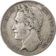 Monnaie, Belgique, Leopold I, 5 Francs, 5 Frank, 1847, TTB, Argent, KM:3.2 - 5 Francs